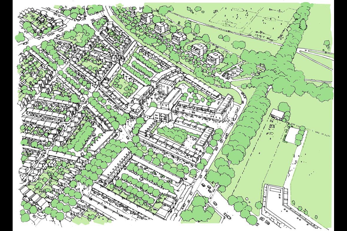 Grimshaw showcases plans for 8,500 East Herts homes News Building
